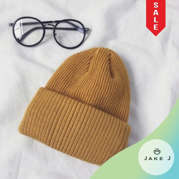 Other - Mustard Men Cuff Beanie
